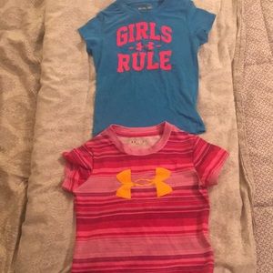 Under Armor toddler girl shirts